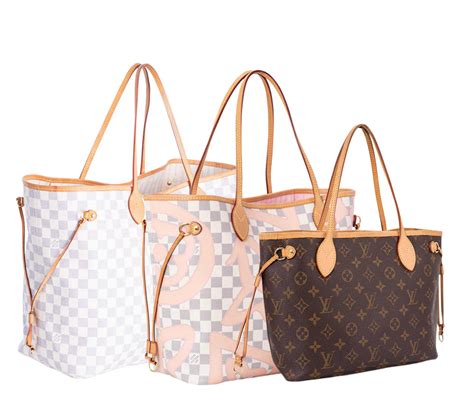 authentic lv neverfull bag|Lv Neverfull bag sizes.